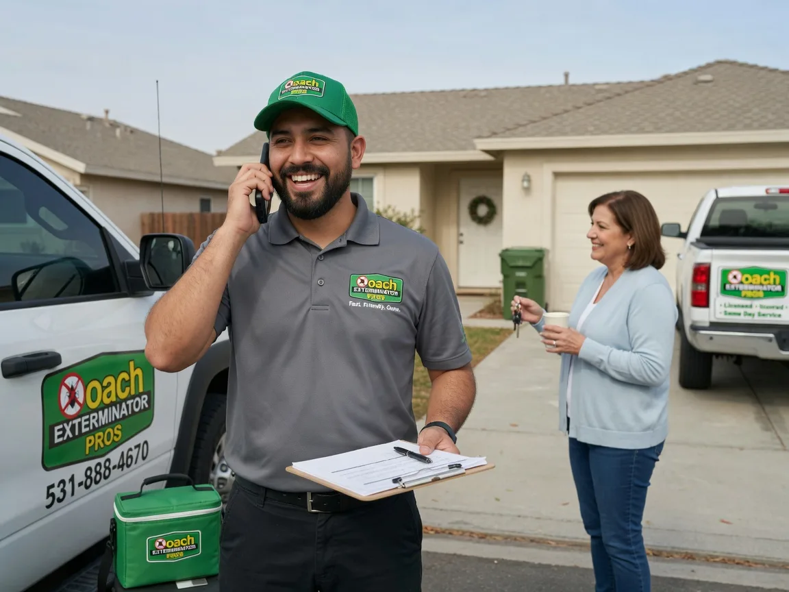 Pest Control Roach Exterminator West Liberty, OH FAQs